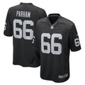 Dylan Parham Las Vegas Raiders Nike Game   Jersey - Black