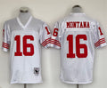 Men's San Francisco 49ers Joe Montana Mitchell & Ness White Legacy Replica Player jersey