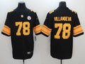 Men's Pittsburgh Steelers Alejandro Villanueva #78 Black Alternate Legend jersey