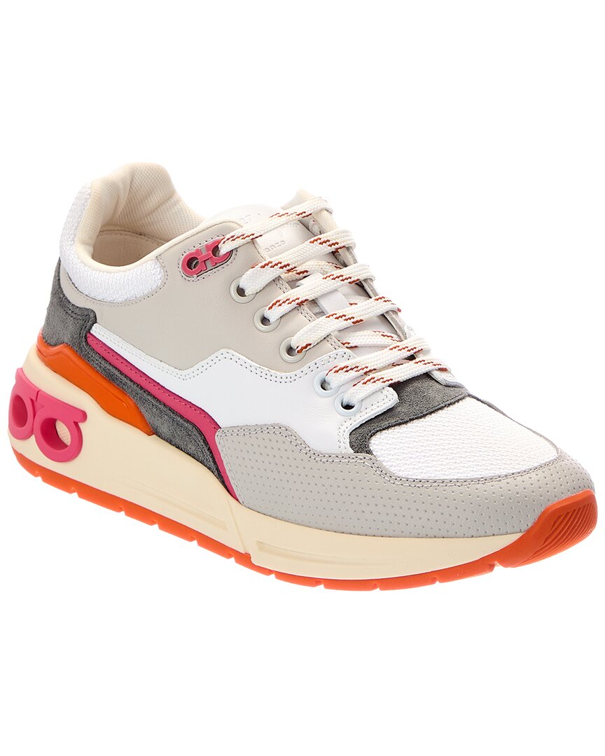 Ferragamo Cosma Low Top Leather Sneaker