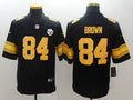 Men's Pittsburgh Steelers Antonio Brown #84 Black Alternate Legend jersey
