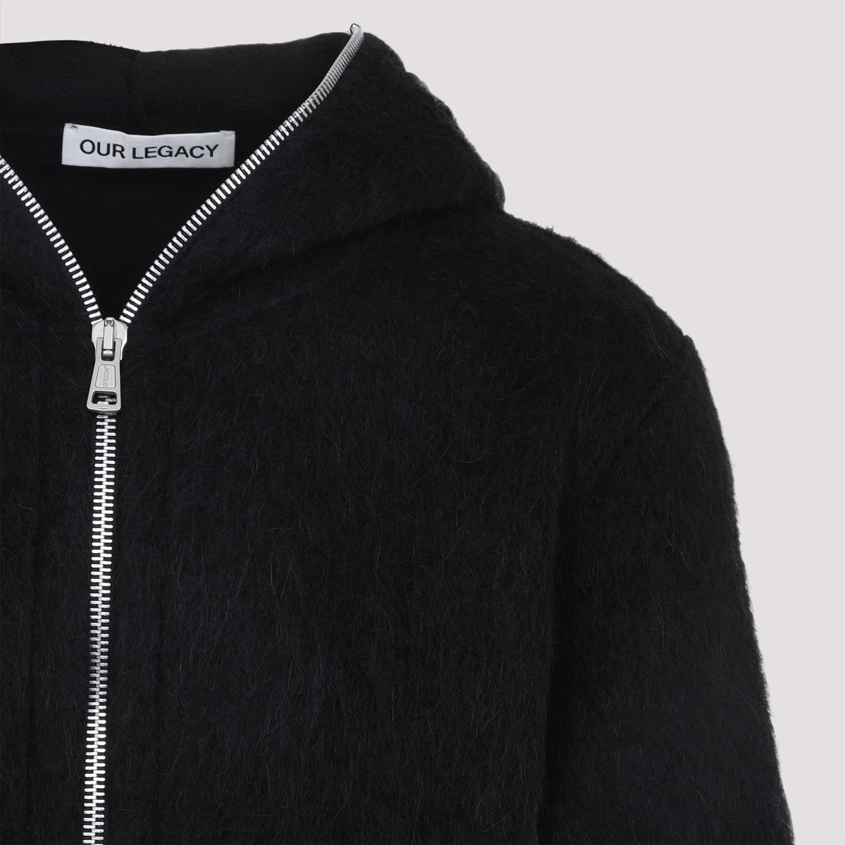 Our Legacy Full Zip Hood Sweatshirt Men