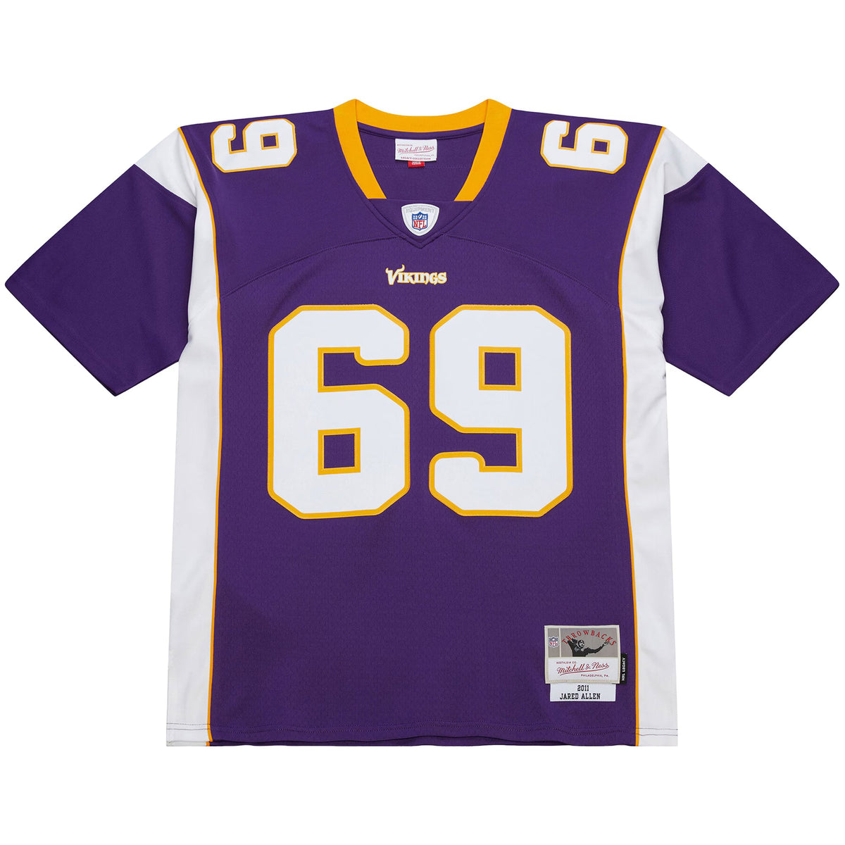 Minnesota Vikings Jared Allen Mitchell & Ness Purple 2011 Legacy Replica Jersey