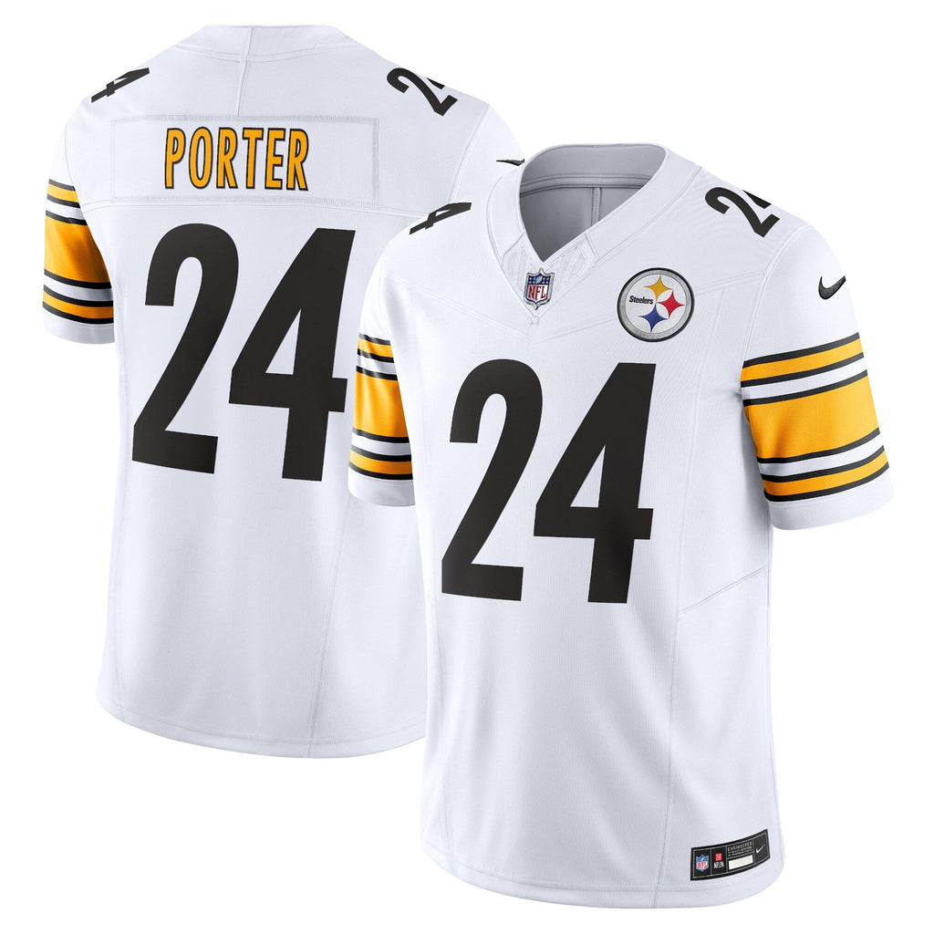 Pittsburgh Steelers Joey Porter Jr. White Vapor F.U.S.E. Limited Jersey