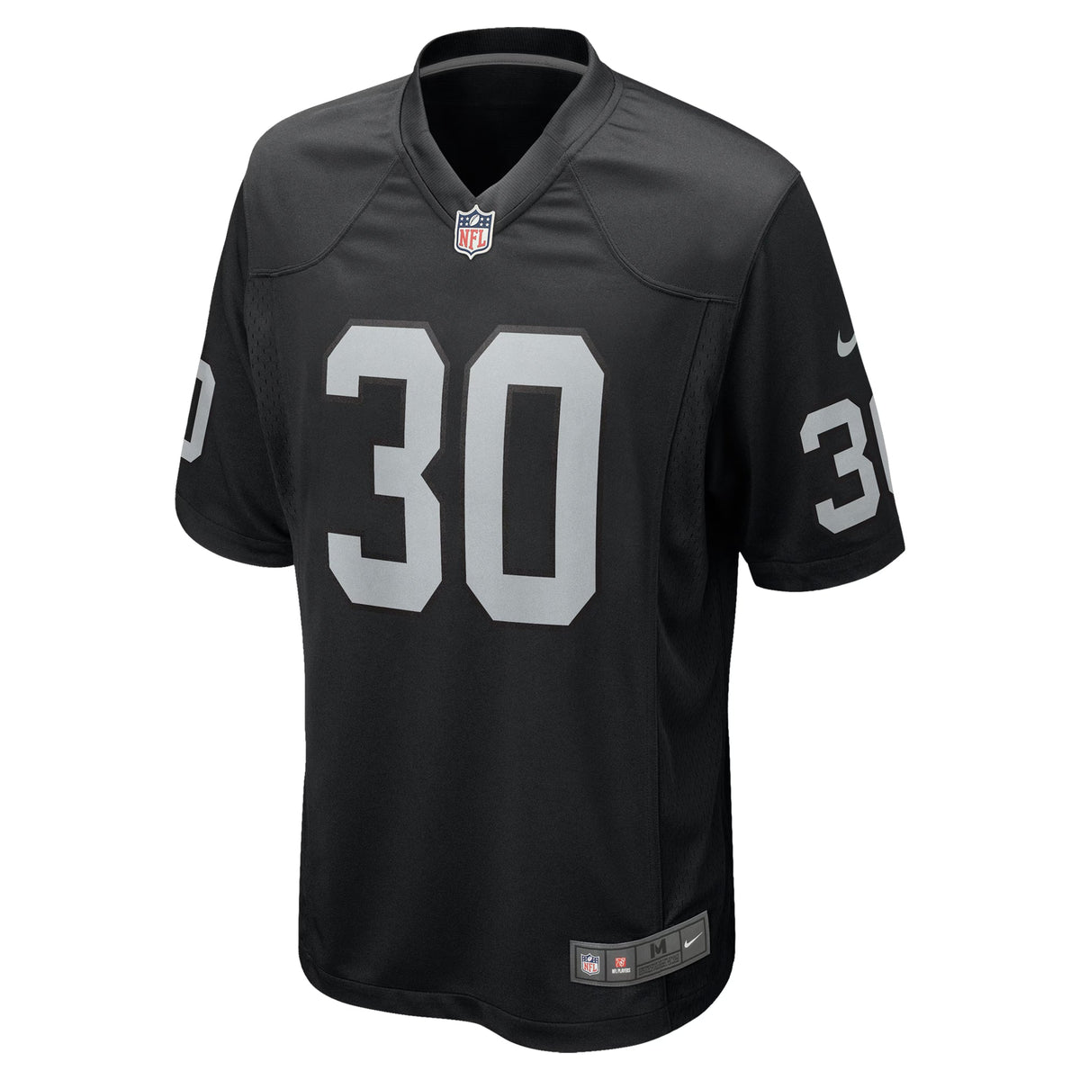 Las Vegas Raiders Darnay Holmes Black Team Game Jersey