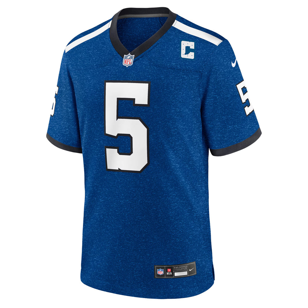Indianapolis Colts Anthony Richardson Royal Indiana Nights Alternate Game Jersey