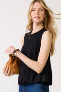 Women's Mira Swing Hem Crew Tank Top