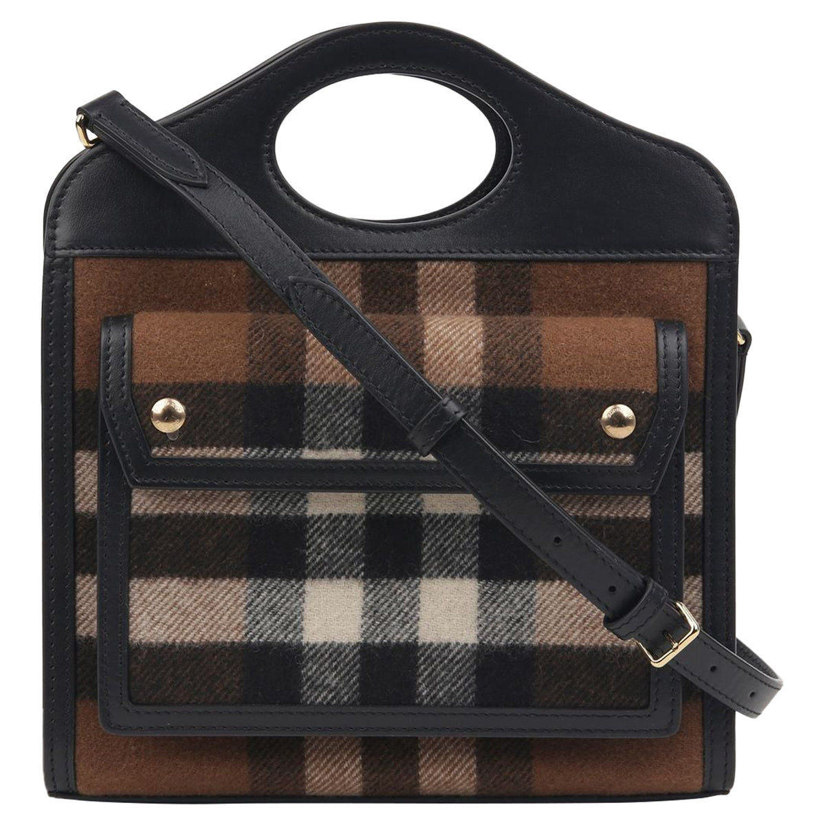 Mini Pocket Tote Shoulder Bag