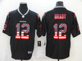 Men's Tampa Bay Buccaneers Tom Brady #12 Black Authentic Game jersey