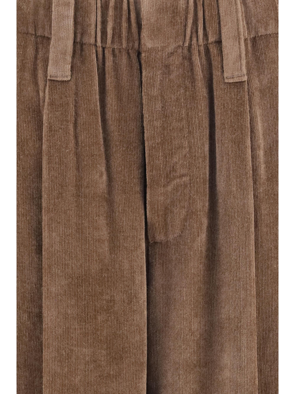 Brunello Cucinelli Women Elasticated Viscose And Cashmere Pants