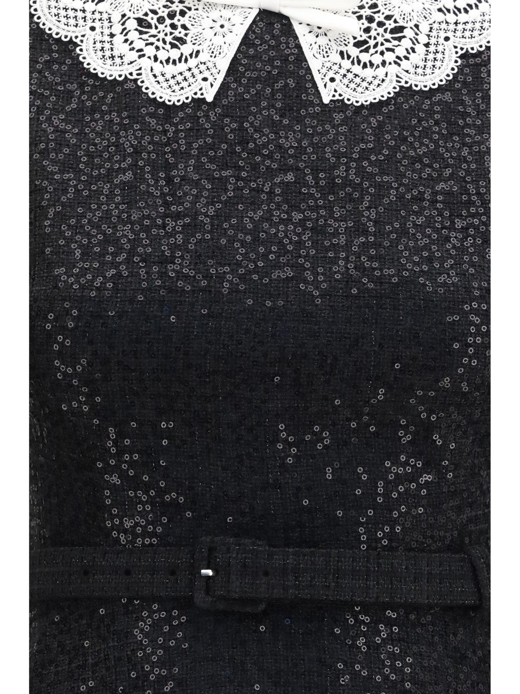 Self-Portrait Women Sequin Bouclé Dress
