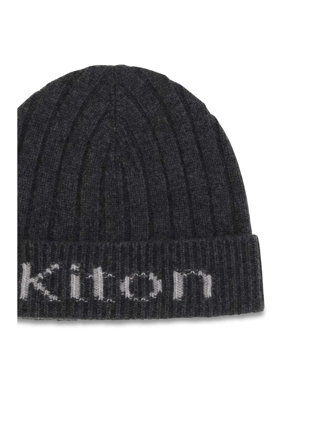 Kiton Men Wool Beanie Hat