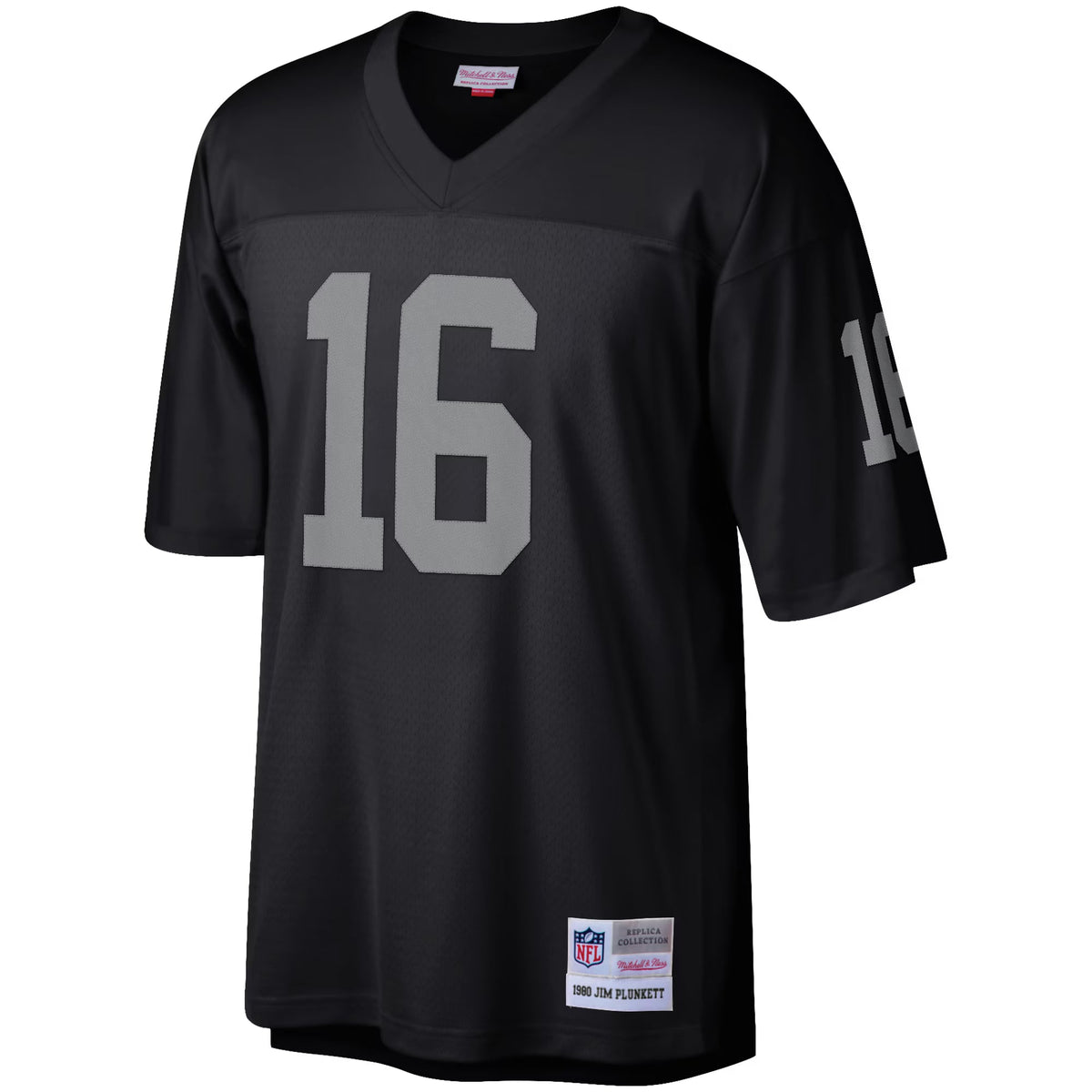 Las Vegas Raiders Jim Plunkett Mitchell & Ness Black Retired Player Legacy Replica Jersey