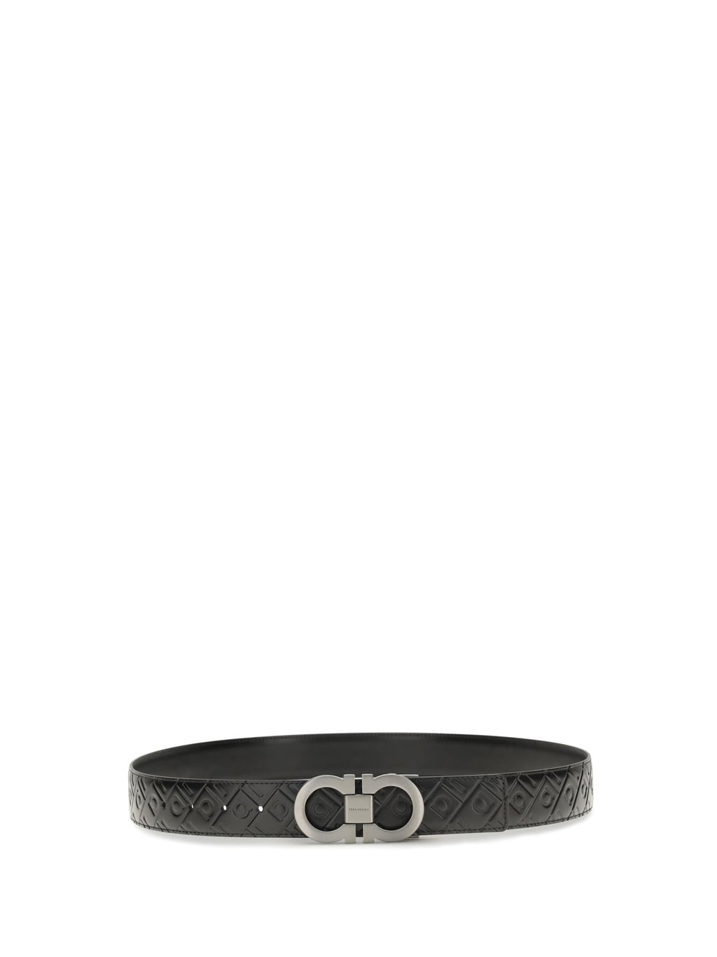 Ferragamo Men Reversible Leather Gancini Belt