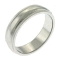 Rhodium Brass Ring with No Stone
