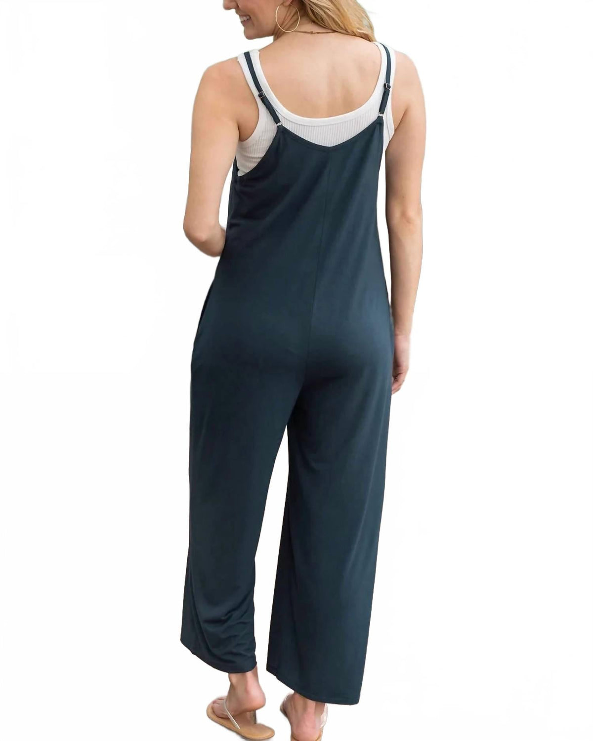 Everyday Jumpsuit In Deep Sea