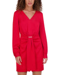Kensie Matte Satin Mini Dress