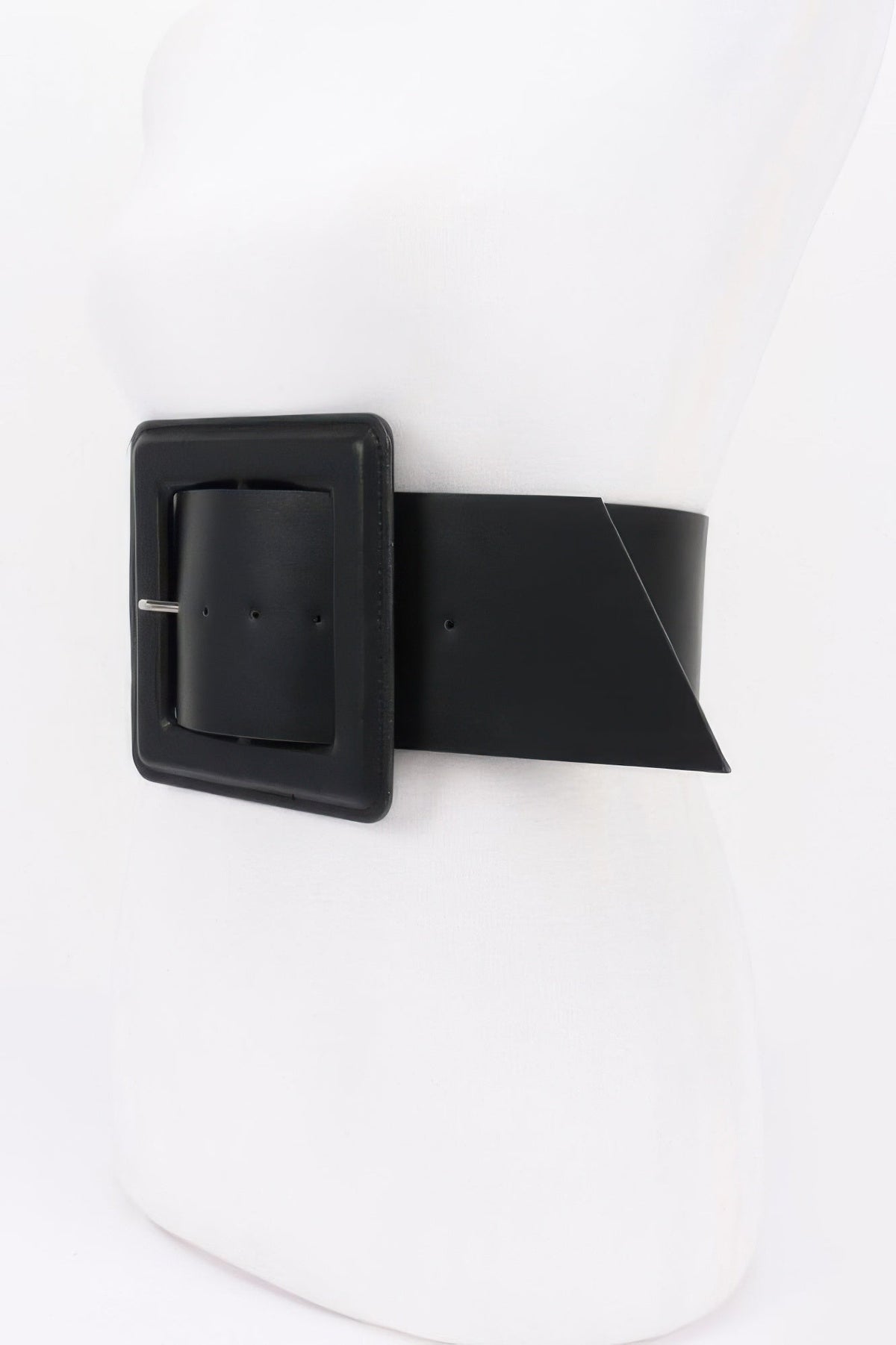 Faux Leather Plus Size Waist Belt