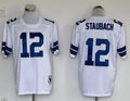 Men's Dallas Cowboys Roger Staubach Mitchell & Ness White Legacy Replica jersey