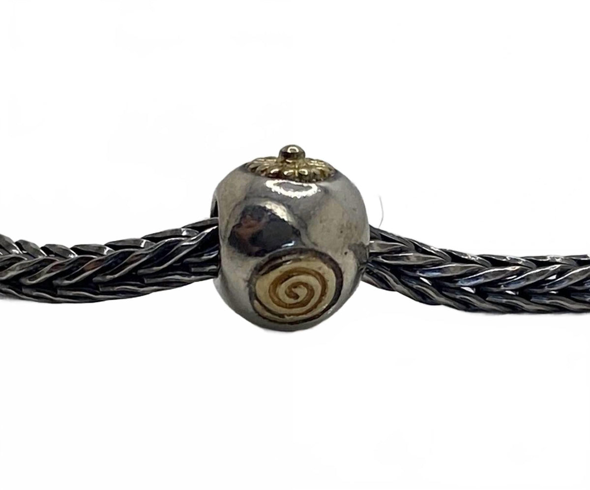 Women's Sun Bead Charm In Silver