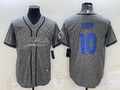 Men's Los Angeles Rams Cooper Kupp #10 Gray Game jersey Joint Edition