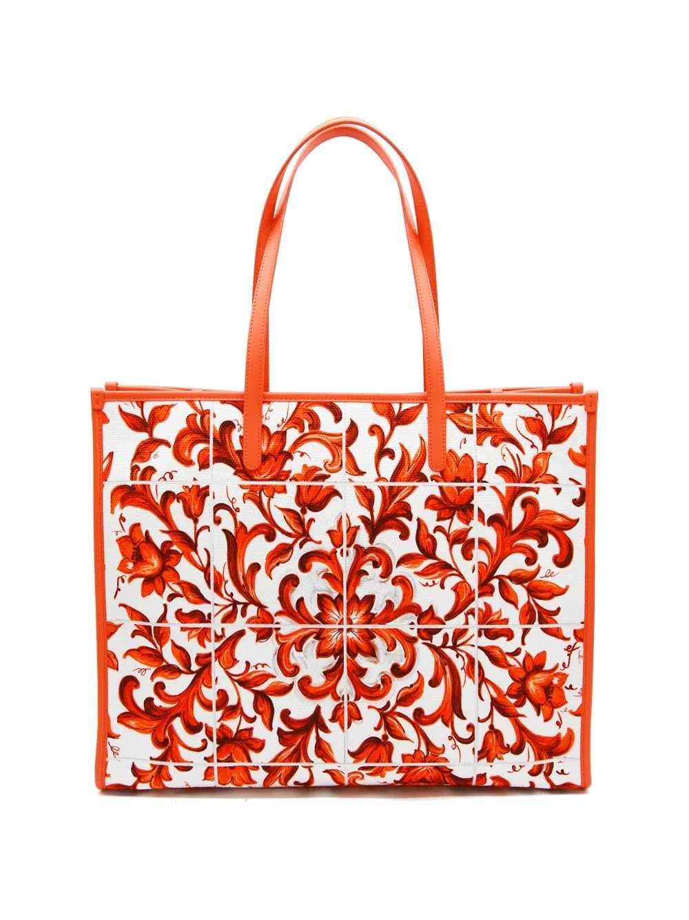 Dolce & Gabbana Women Majolica Print Tote Bag