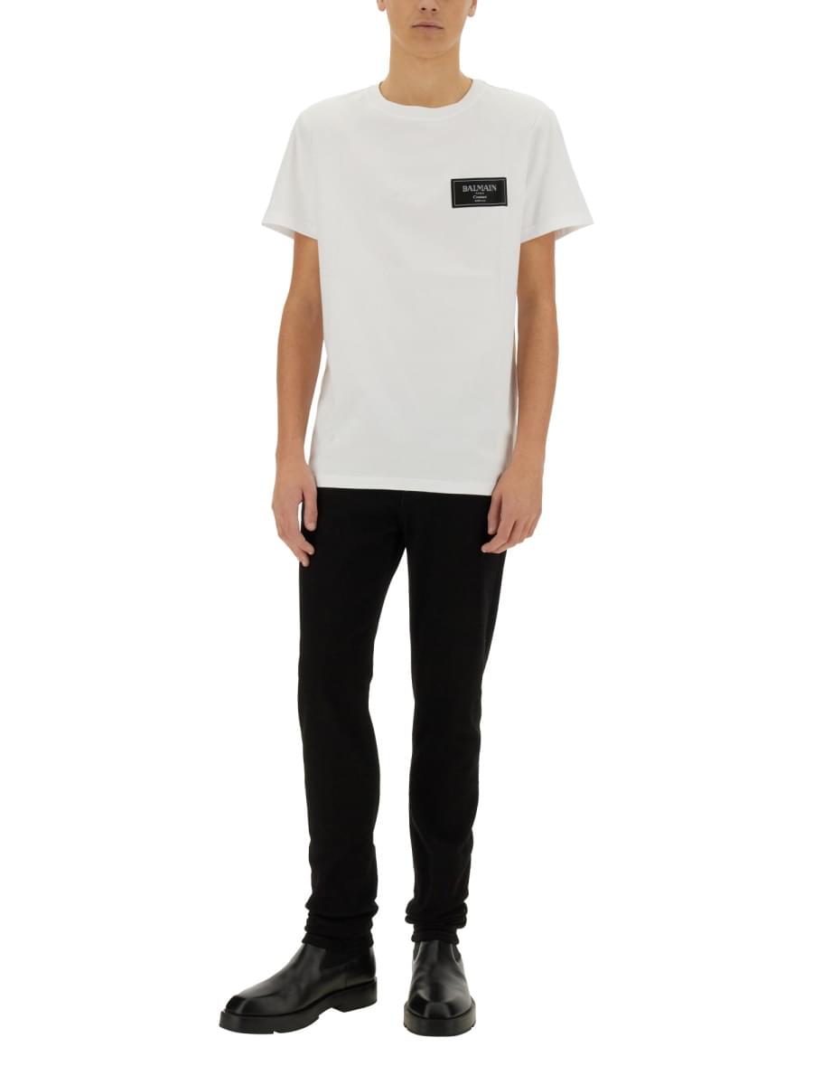 Balmain Men T-Shirt With Logo