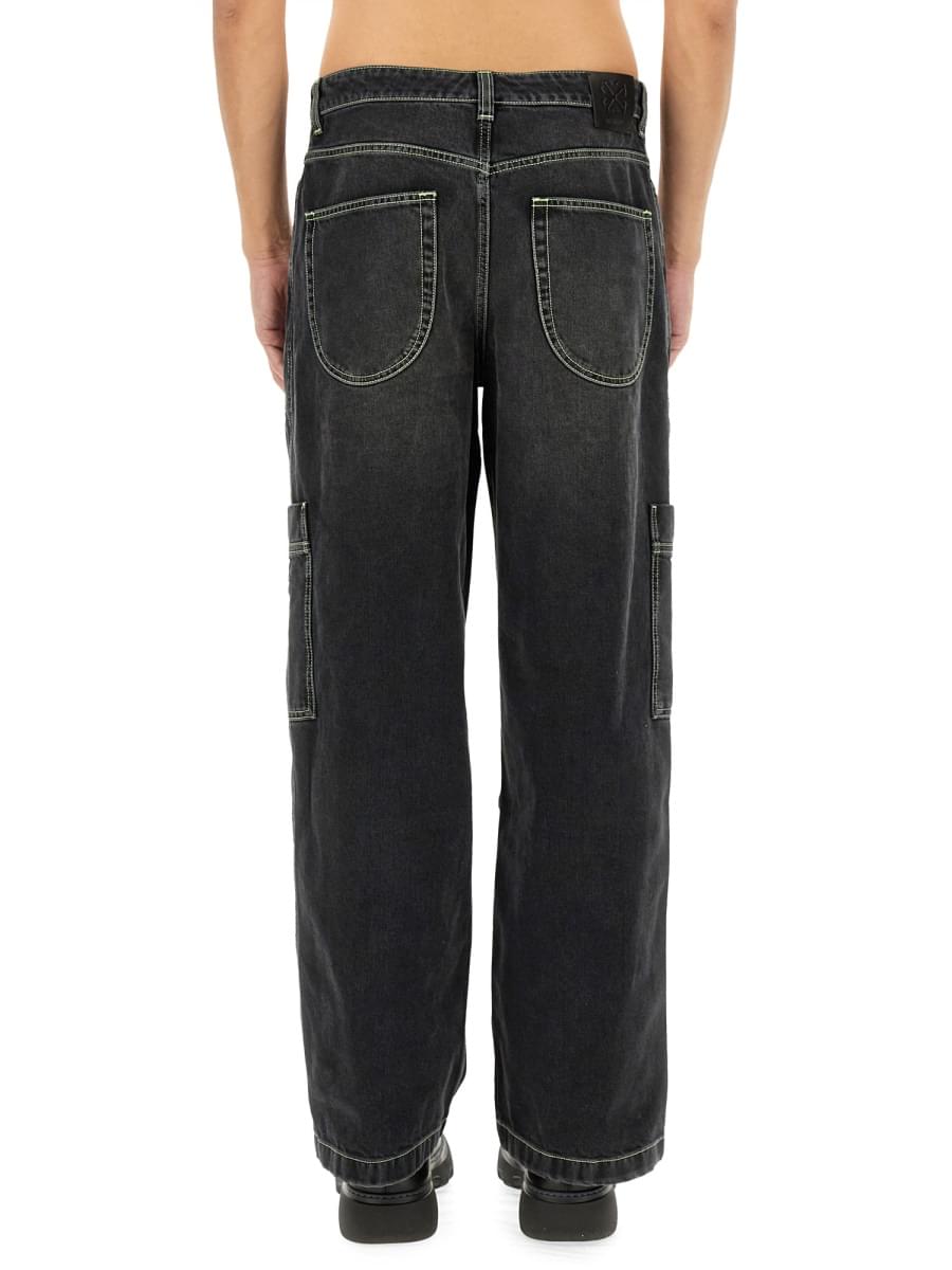 Off-White Men Cargo Jeans
