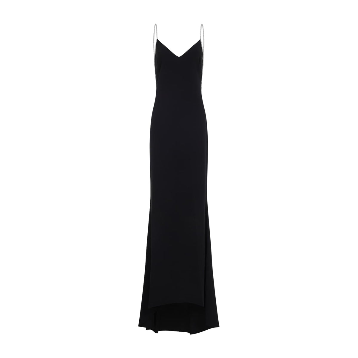 Tom Ford Crystal Chain Embroidery Satin Dress Women