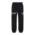 Off-White Bookish Scarf Cuffed Sweatpants Men