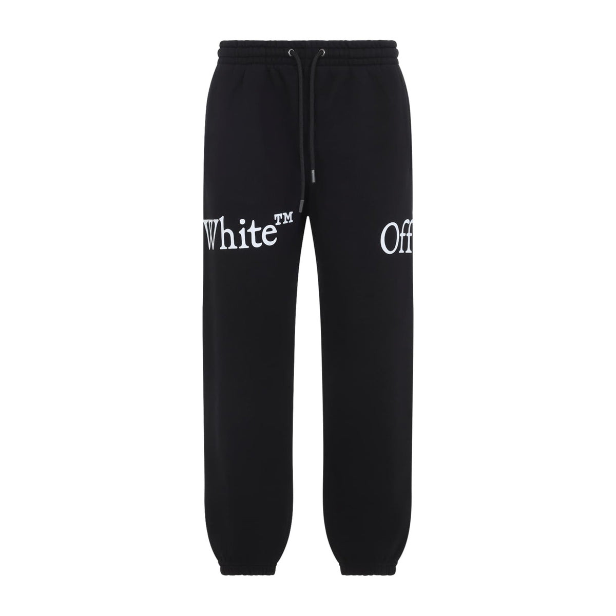 Off-White Bookish Scarf Cuffed Sweatpants Men