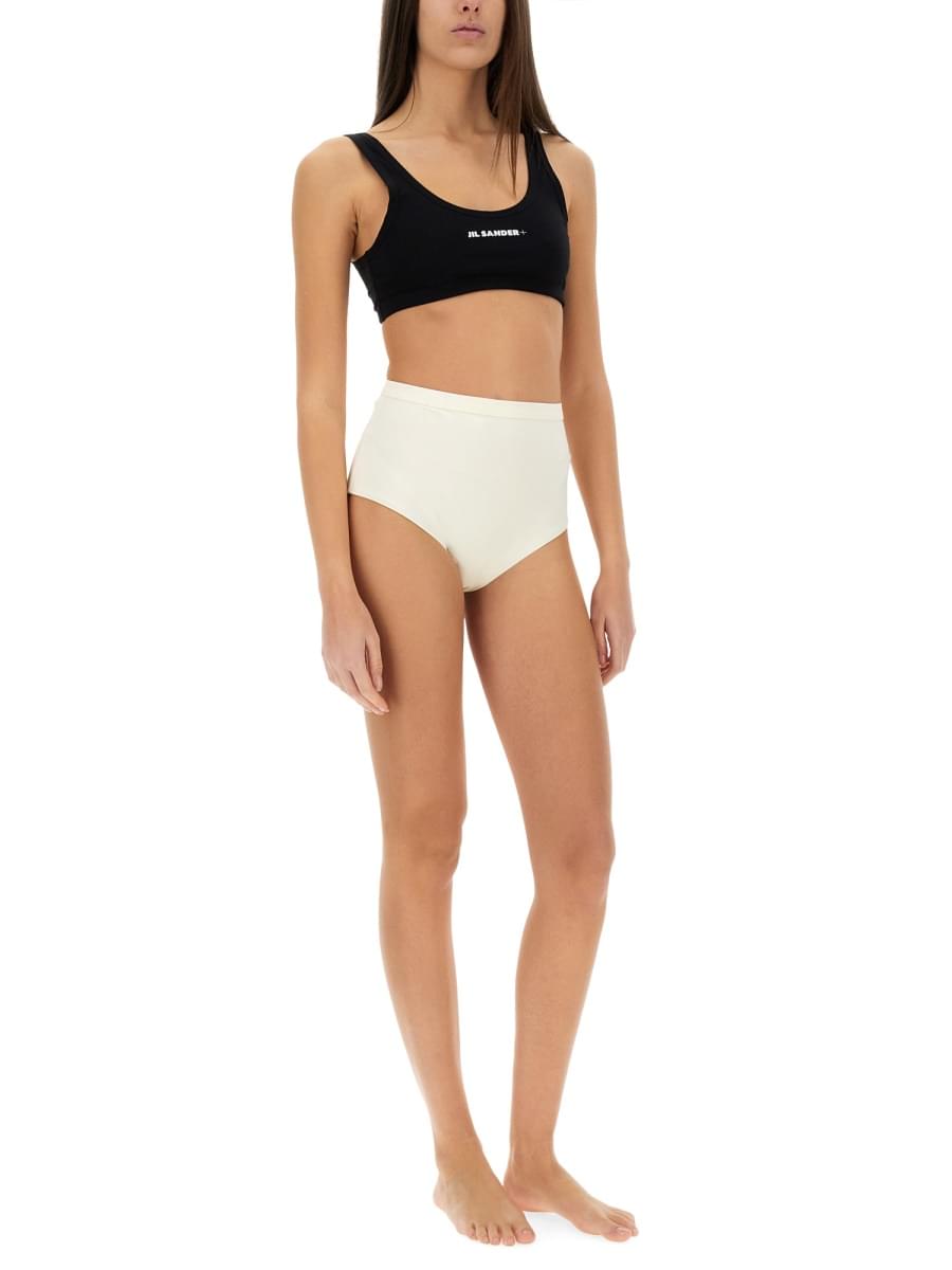 Jil Sander Women Bikini Briefs With Logo