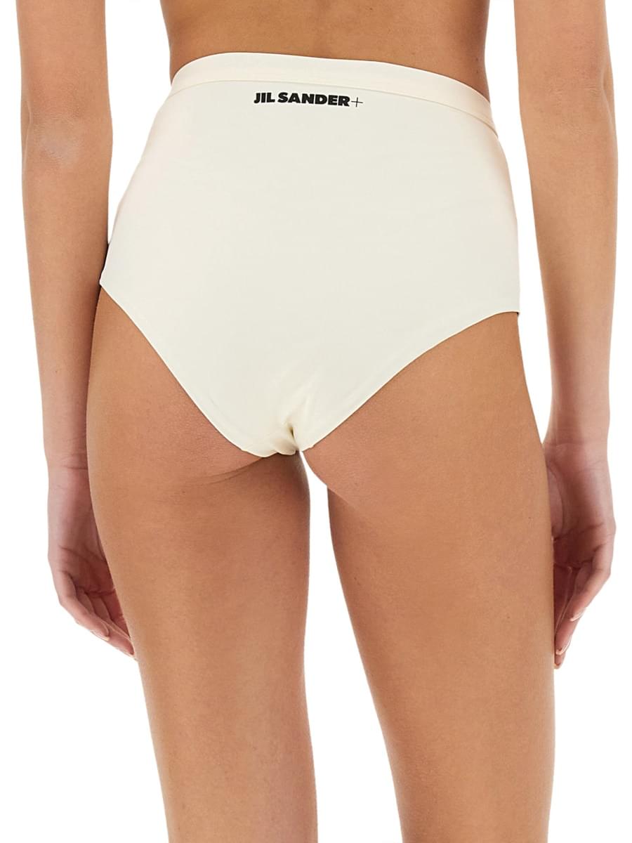 Jil Sander Women Bikini Briefs With Logo