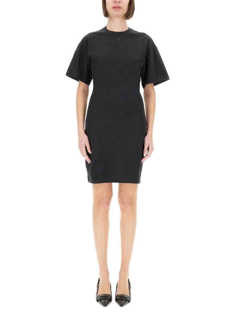 Courreges Women Short Cotton Dress