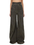 Rick Owens Drkshdw Women "Dirt Cooper" Denim Pants