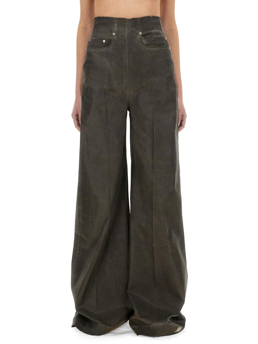 Rick Owens Drkshdw Women "Dirt Cooper" Denim Pants