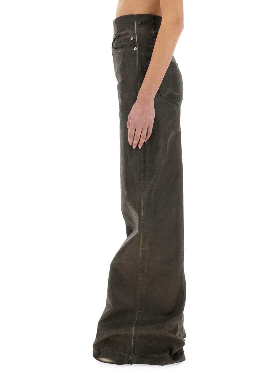 Rick Owens Drkshdw Women "Dirt Cooper" Denim Pants