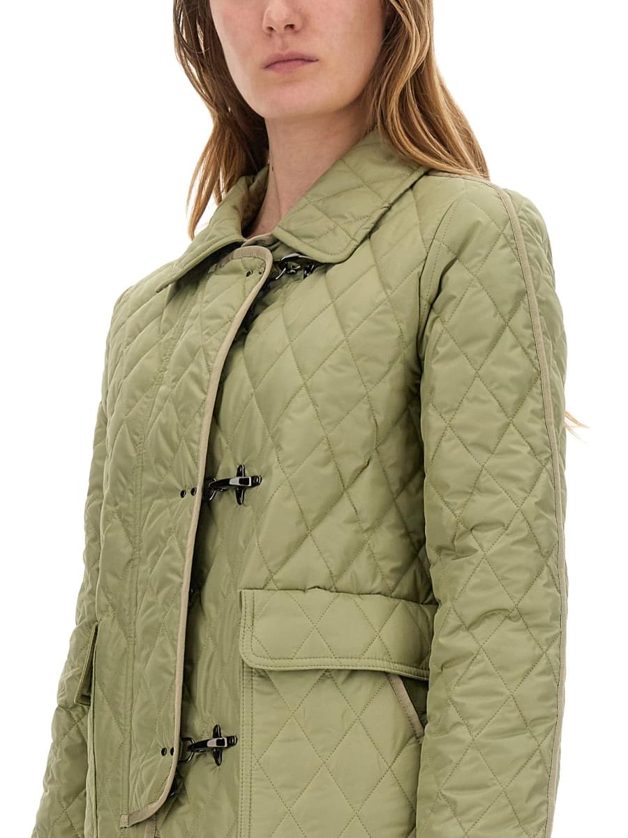 Fay Women 3-Hook Nylon Quilted Jacket