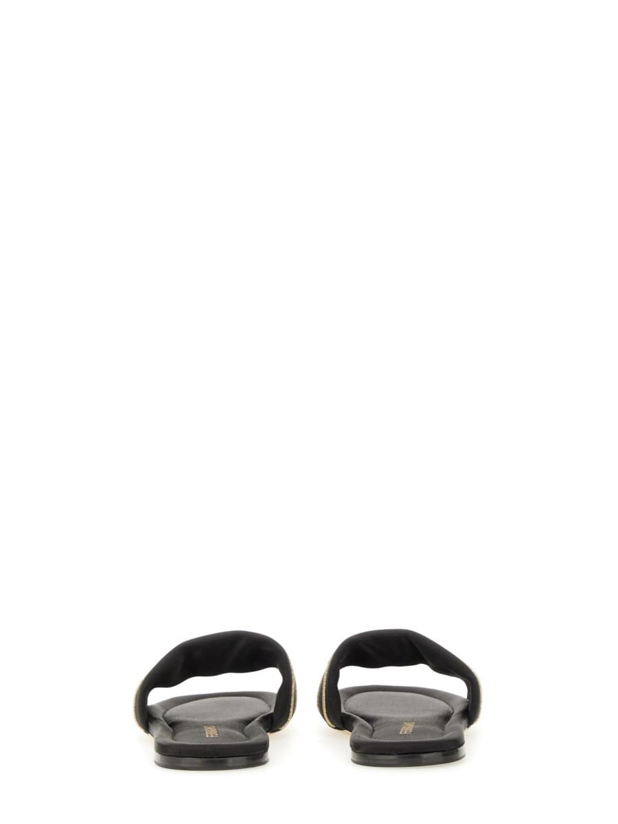 Ferragamo Women Slide Sandal With Logo