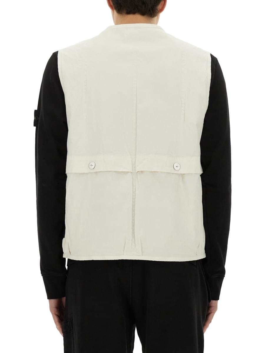 Stone Island Men Vests With Logo