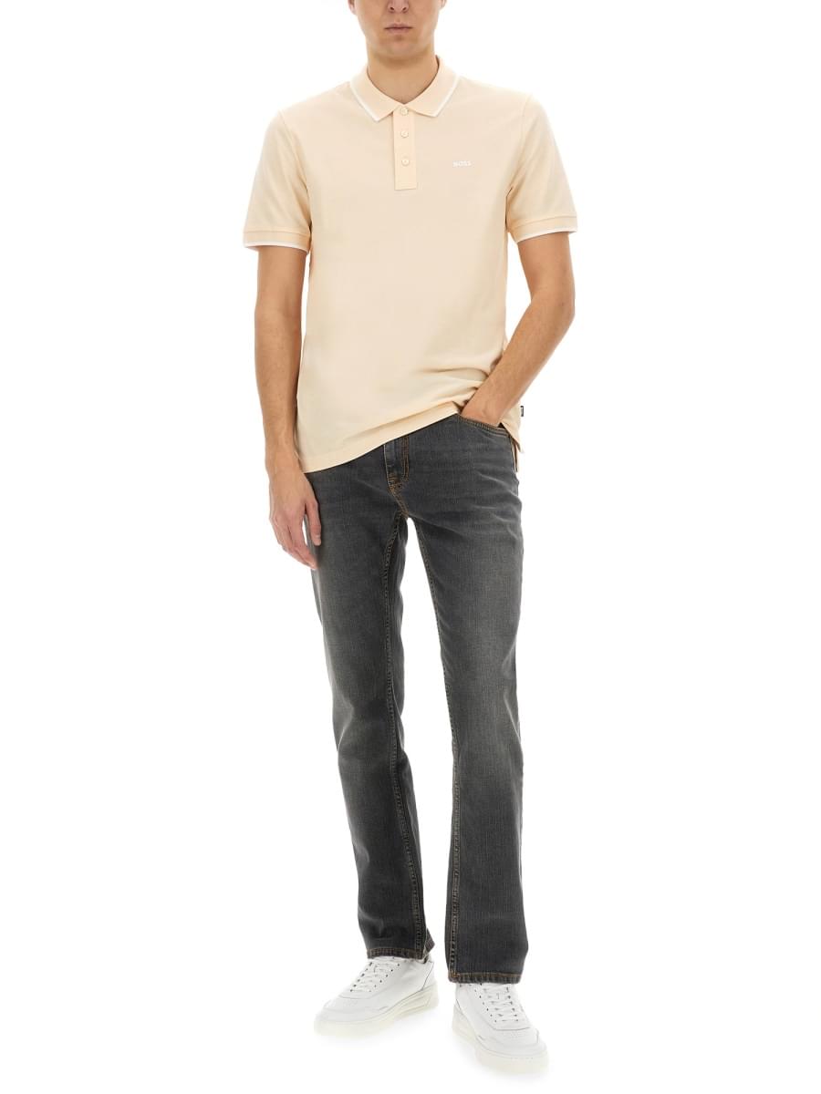 Boss Men Cotton Polo
