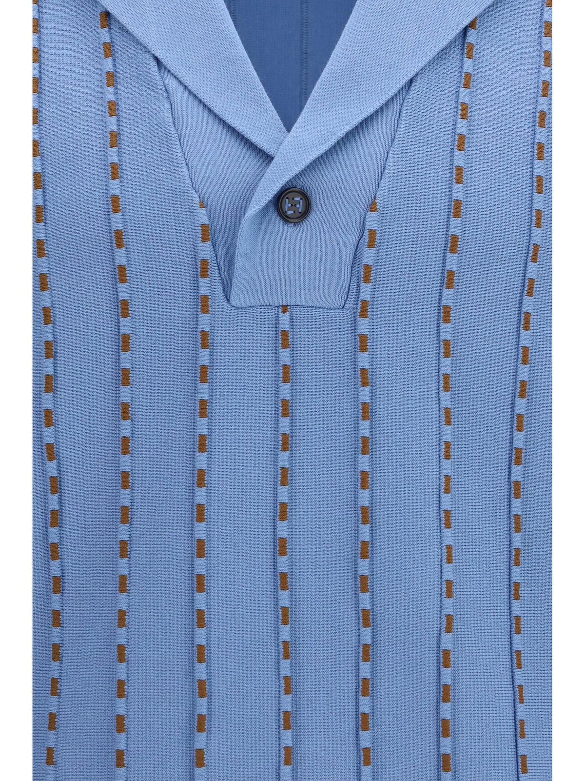 Fendi Men Trompe-L'œil Selleria Knit Sweater