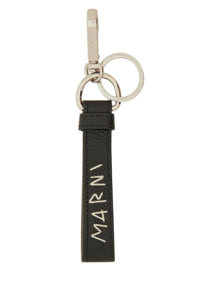 Marni Men Keychain With "Marni Mending" Embroidery