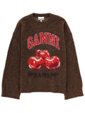 Ganni Women Wool Jersey.