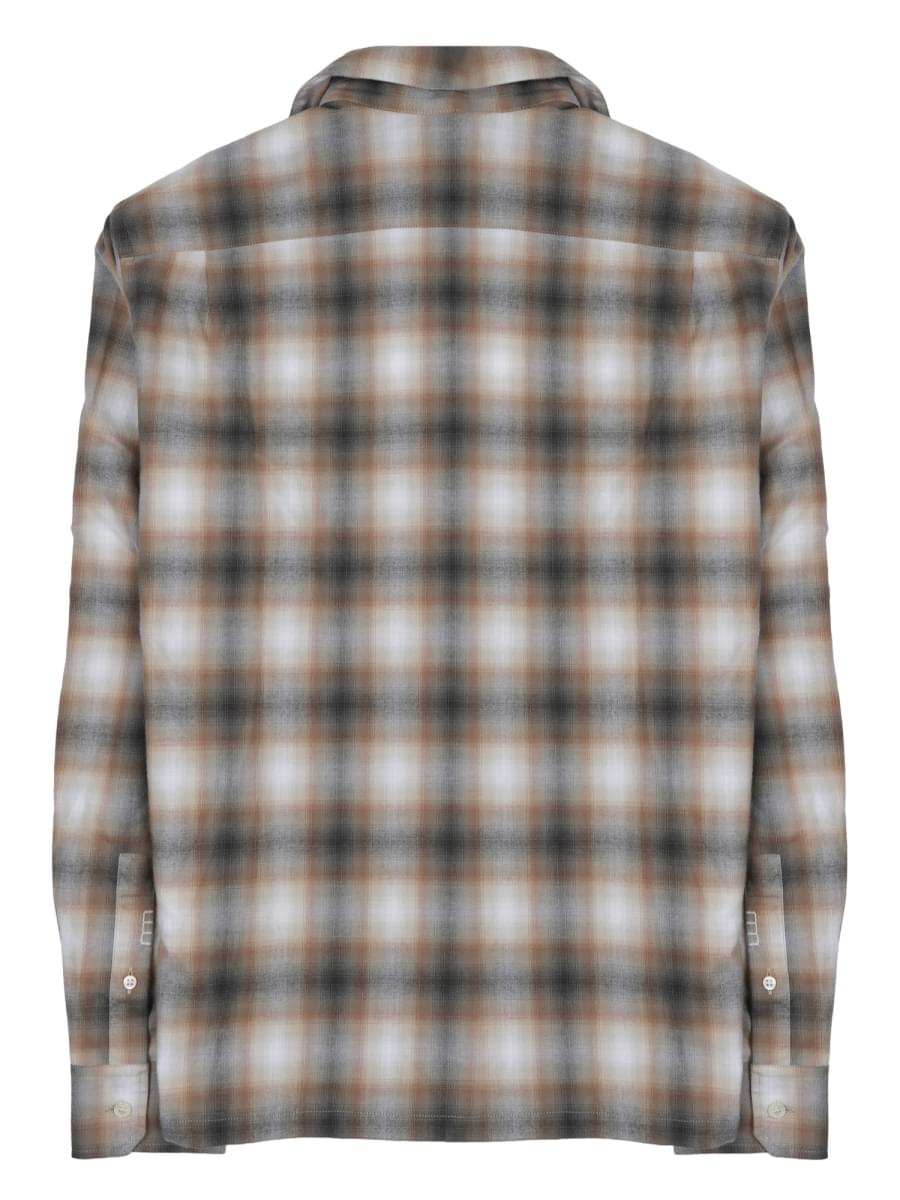 Jw Anderson Men Camicia Con Stampa Check