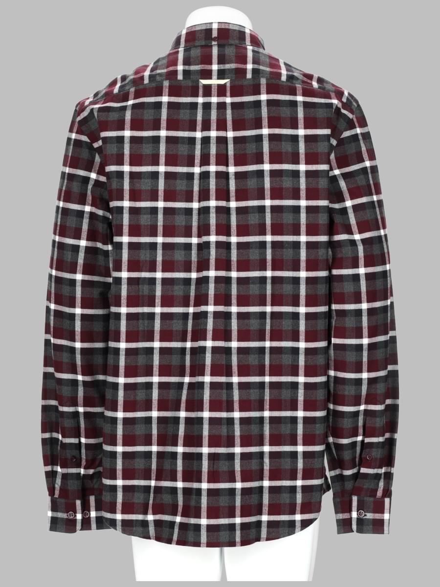 Acne Studios Men Camicia In Cotone A Quadri