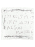 Maison Margiela Women Foulard In Seta "Numerical"