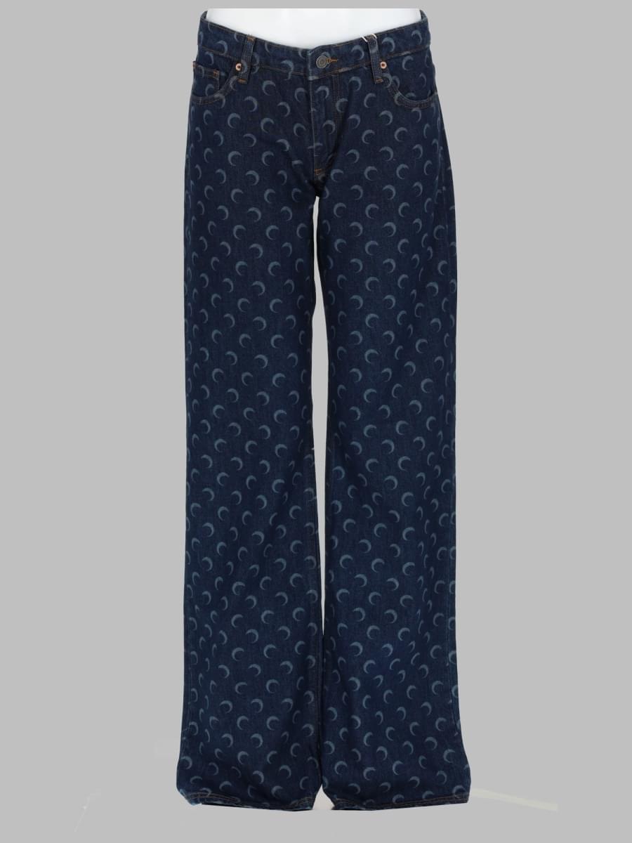 Marine Serre Women Jeans "Moon"