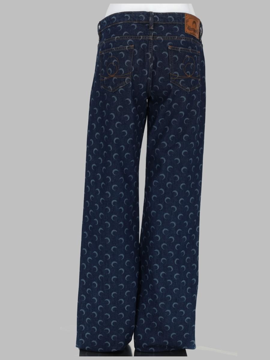 Marine Serre Women Jeans "Moon"