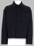 Gucci Men Giacca In Jersey Di Cotone Con Ricamo